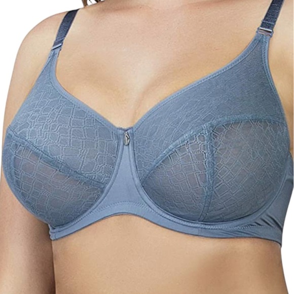 Parfait Enora Full Coverage Unlined Minimizer Bra Women's Size 32D - NEW - Picture 2 of 6